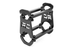 Spare Axle Cage Mount - Rough Country - 1.75 Inch Roll Bar - Gloss Black